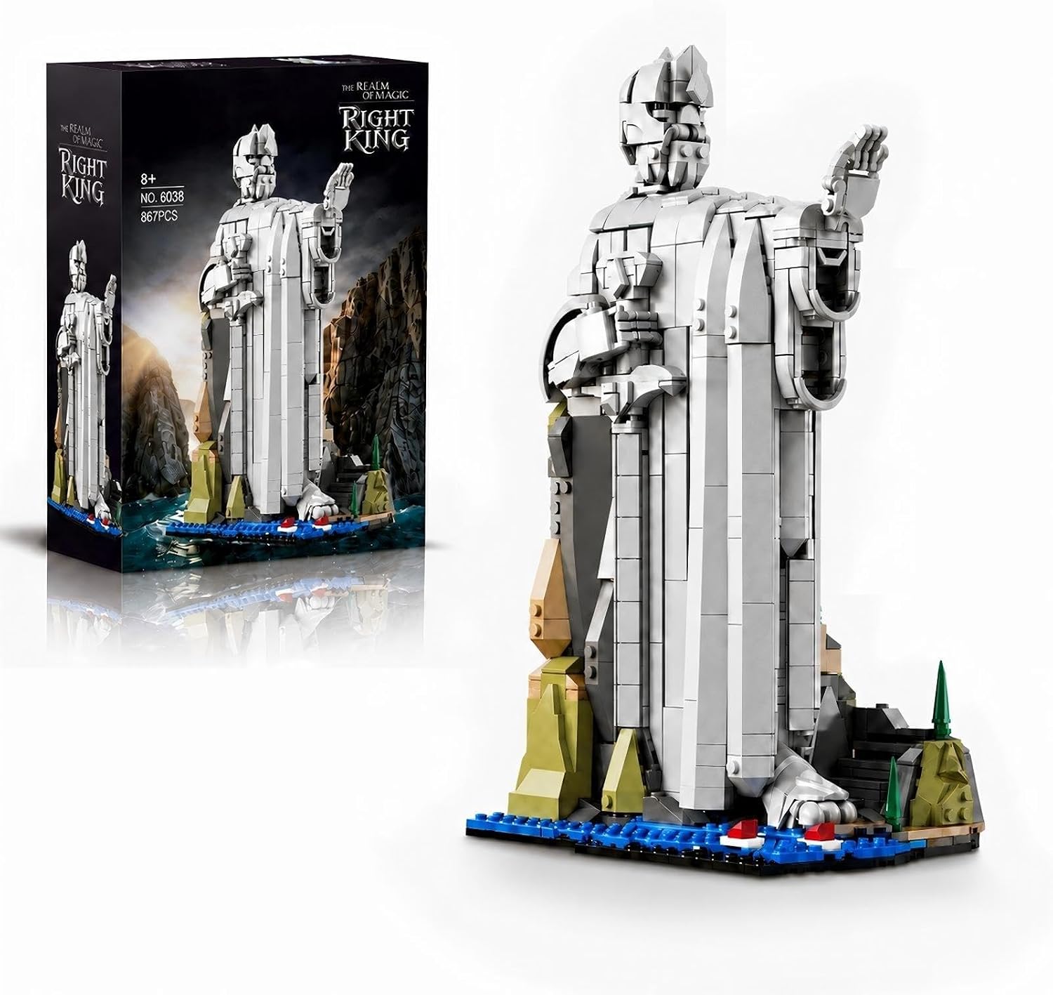 Lord of the right Rings building set,Build own classic fantasy scenes